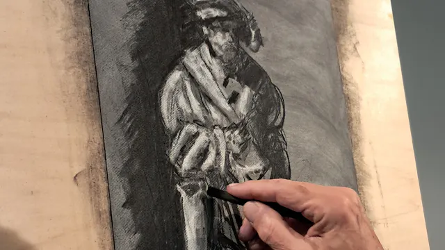 Tekenen met houtskool