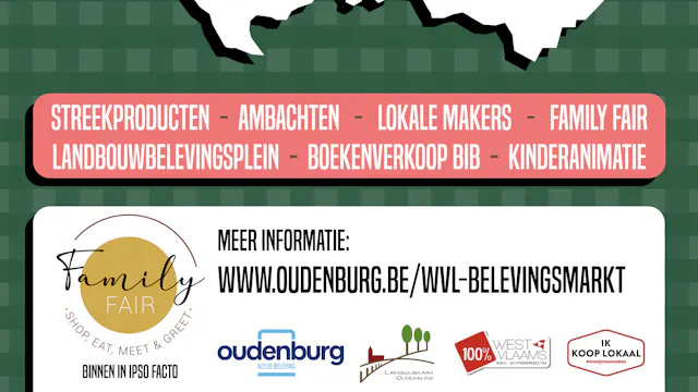 Affiche West-Vlaamse Belevingsmarkt