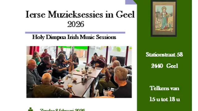 Ierse Muzieksessie in Geel
