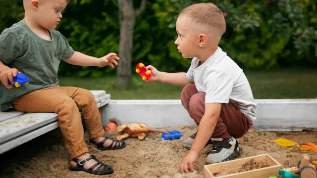kids playing outdoor
