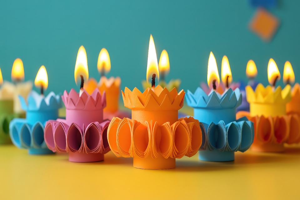 Afbeelding voor activiteit Theelichthoudertjes maken