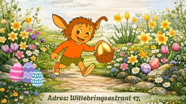 Wandelzoektocht Van 3-18 April