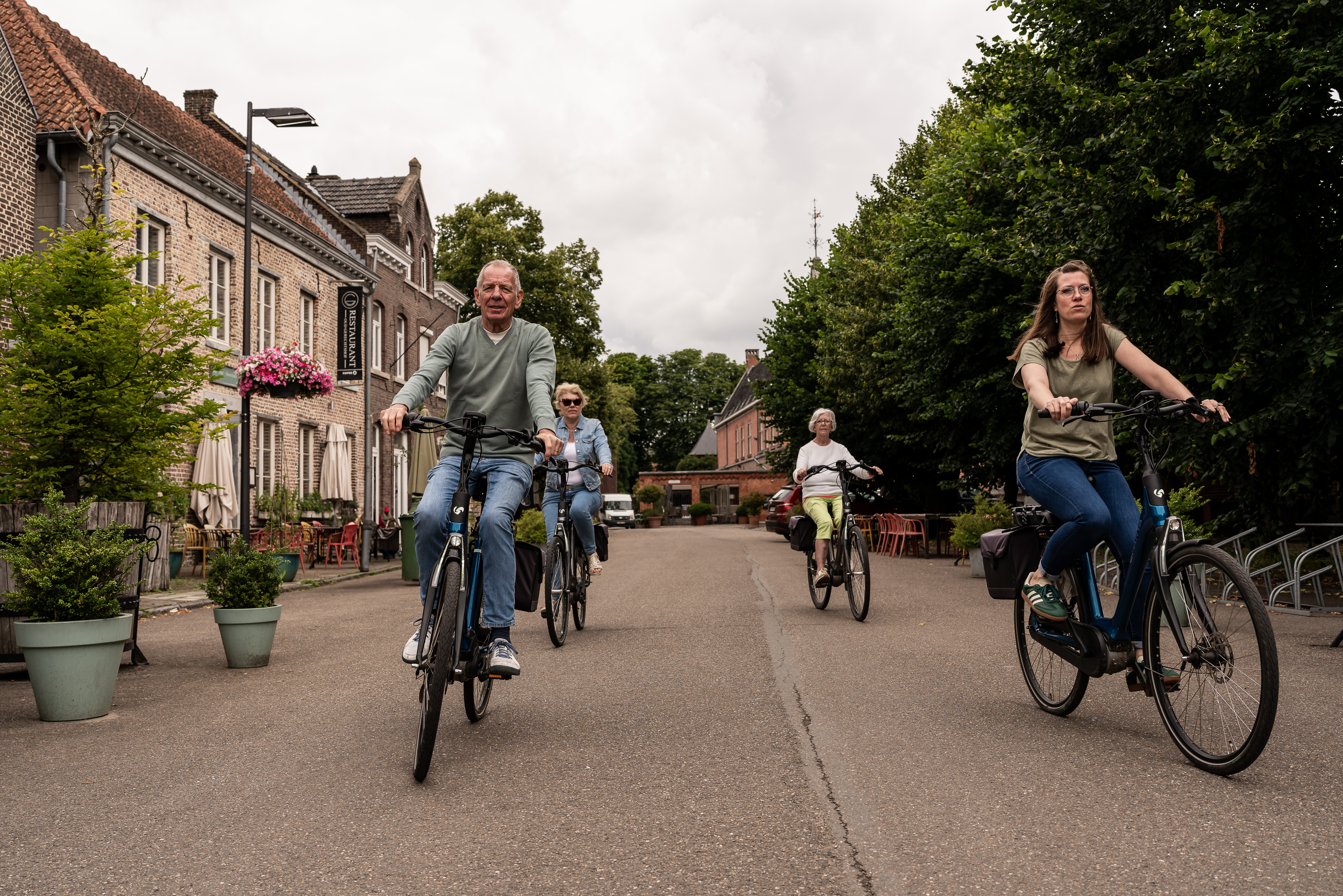 Fietsen door Oud-Rekem