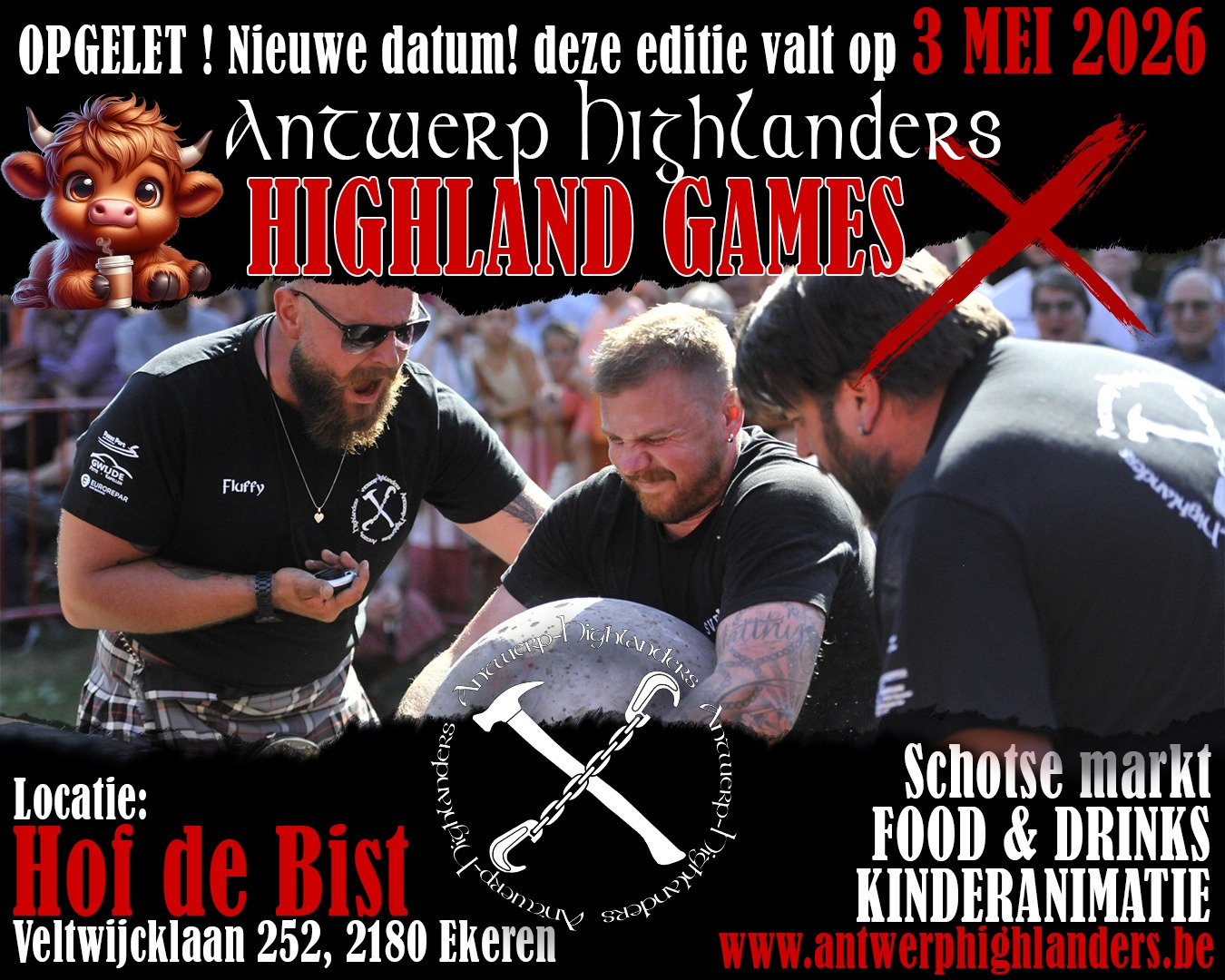 Flyer Antwerp Higlanders 