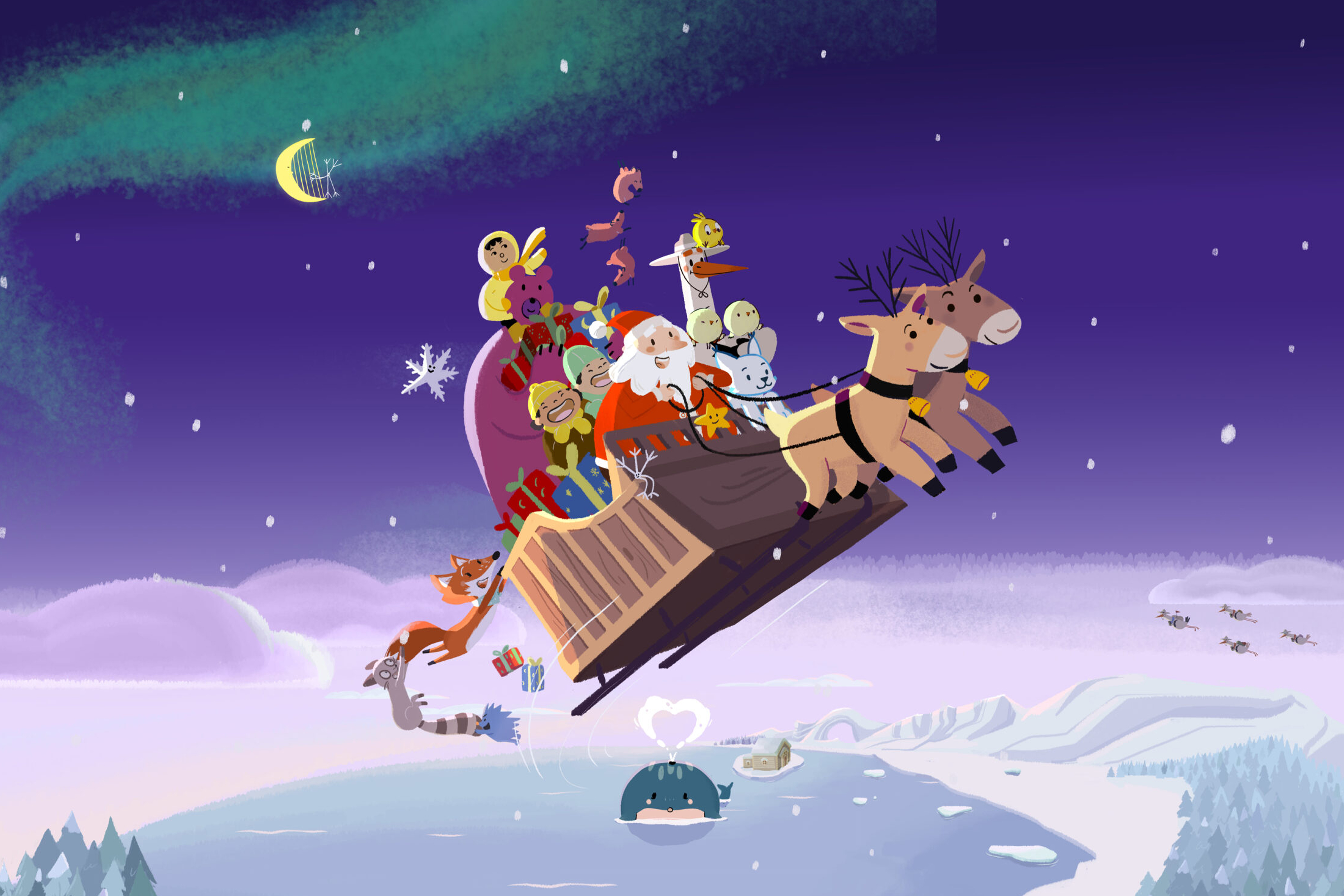 Het Grote Kerstfeest van de dieren