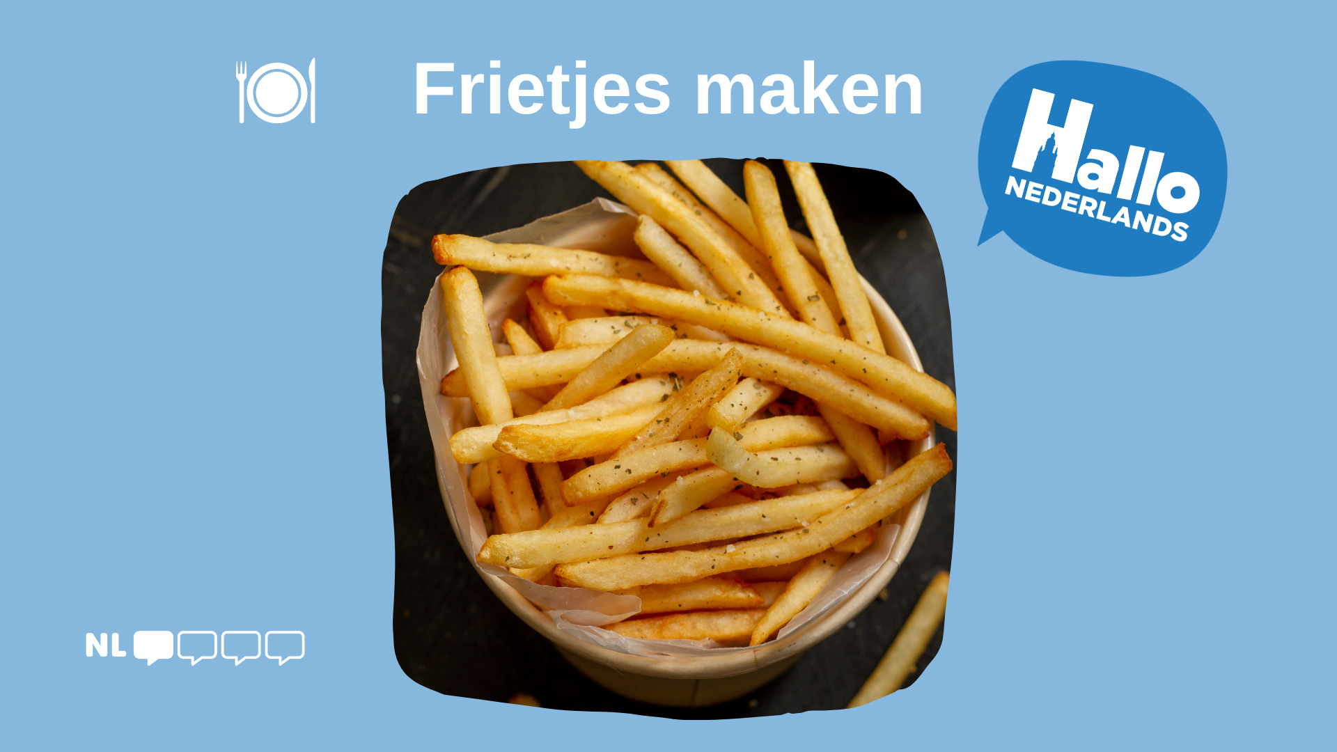Frietjes maken