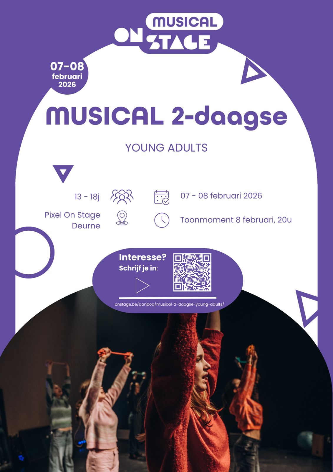 Musical Young Adults Februari - Musical 2-daagse