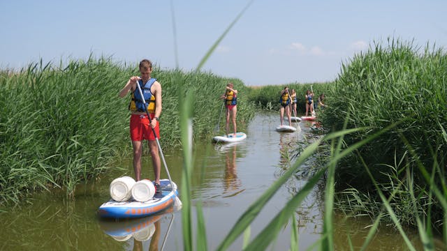 Suppen door de polders
