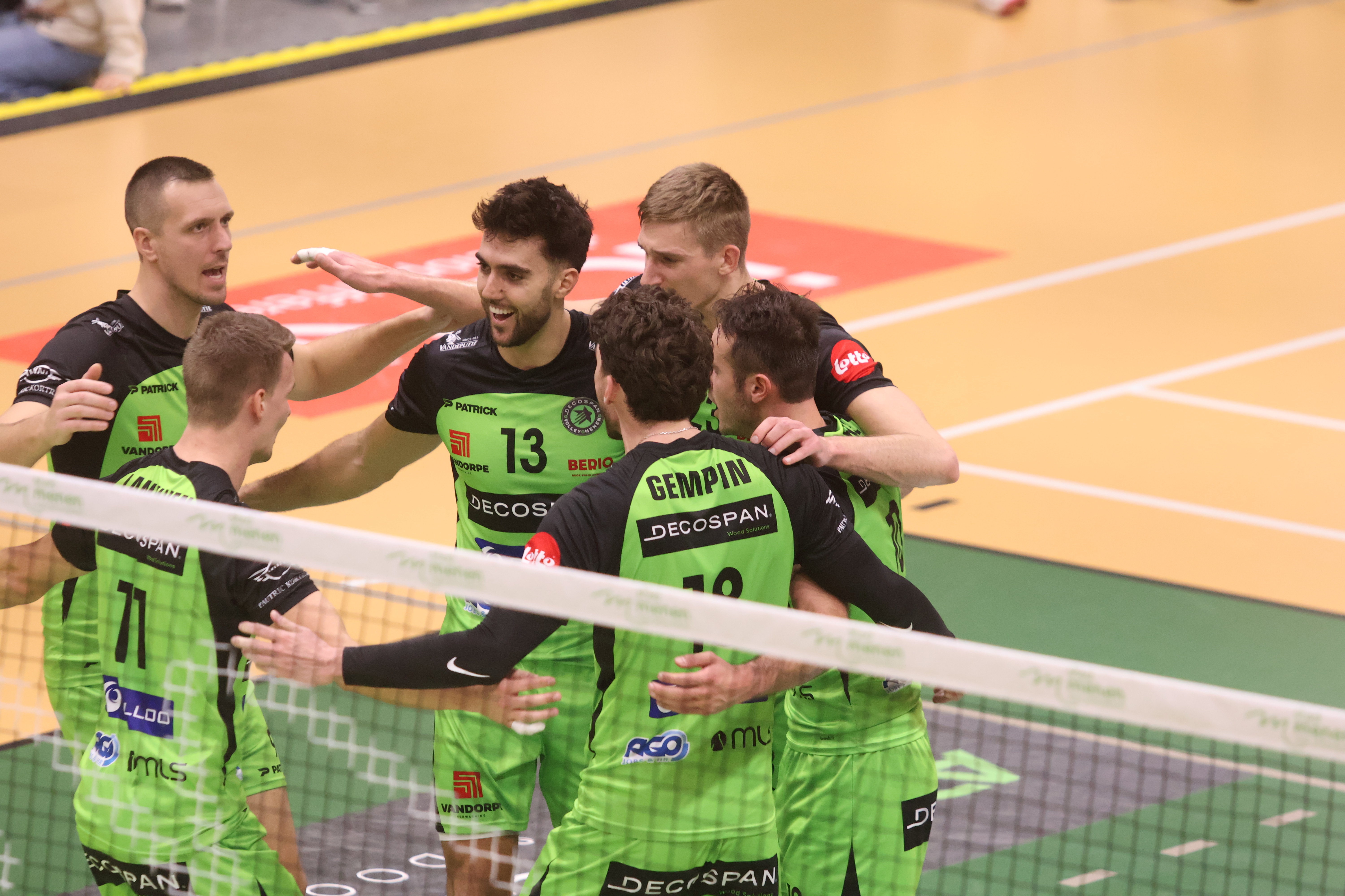 Opnieuw een punt voor Decospan Menen