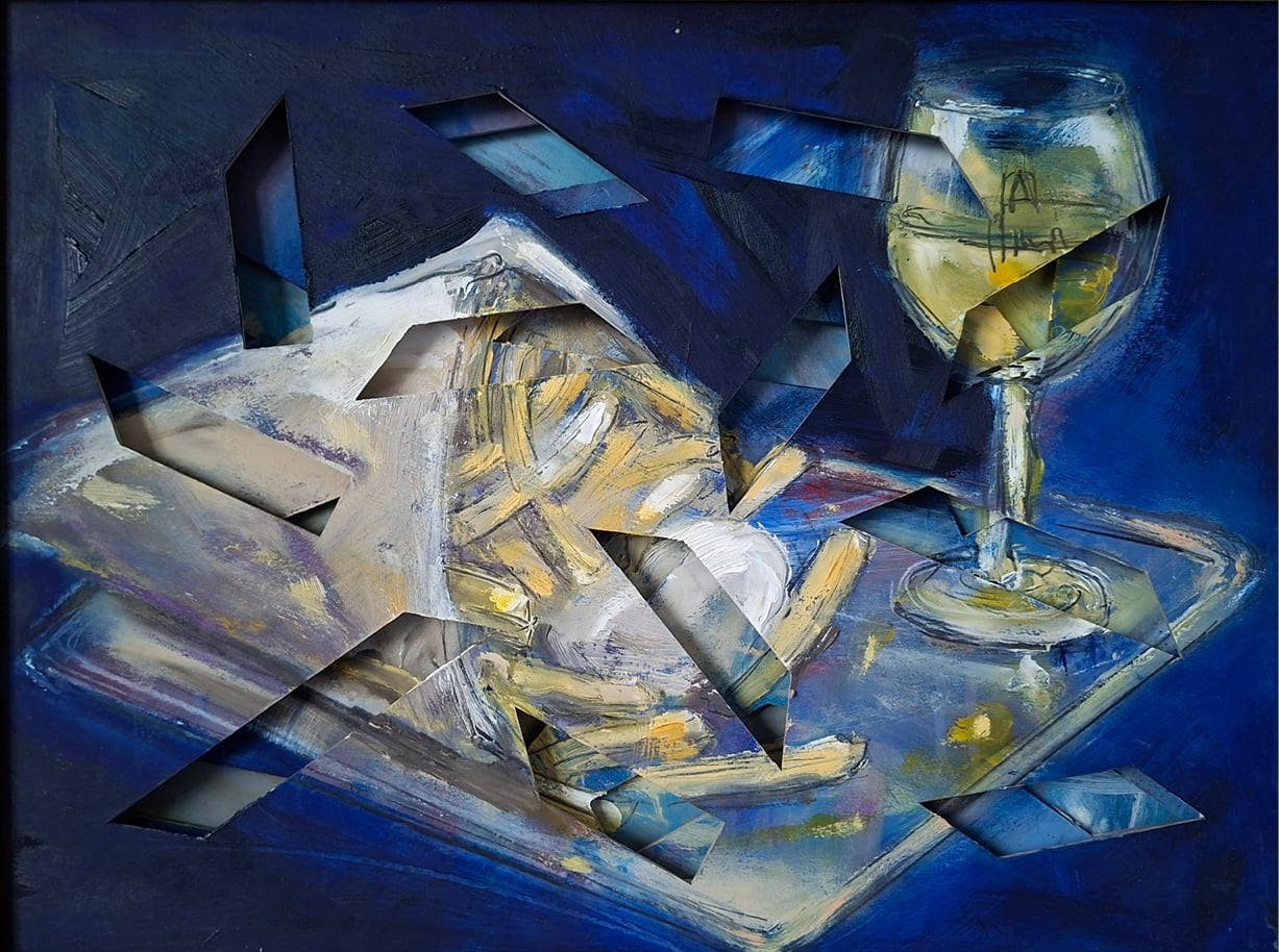 Vernissage tentoonstelling «Frittenfantasie» van Hans-Eberhard Stein