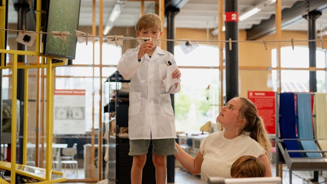 Schatten van Vlieg in museum Texture