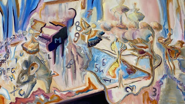 Anne-Marie Pinnoy Olieverf op canvas