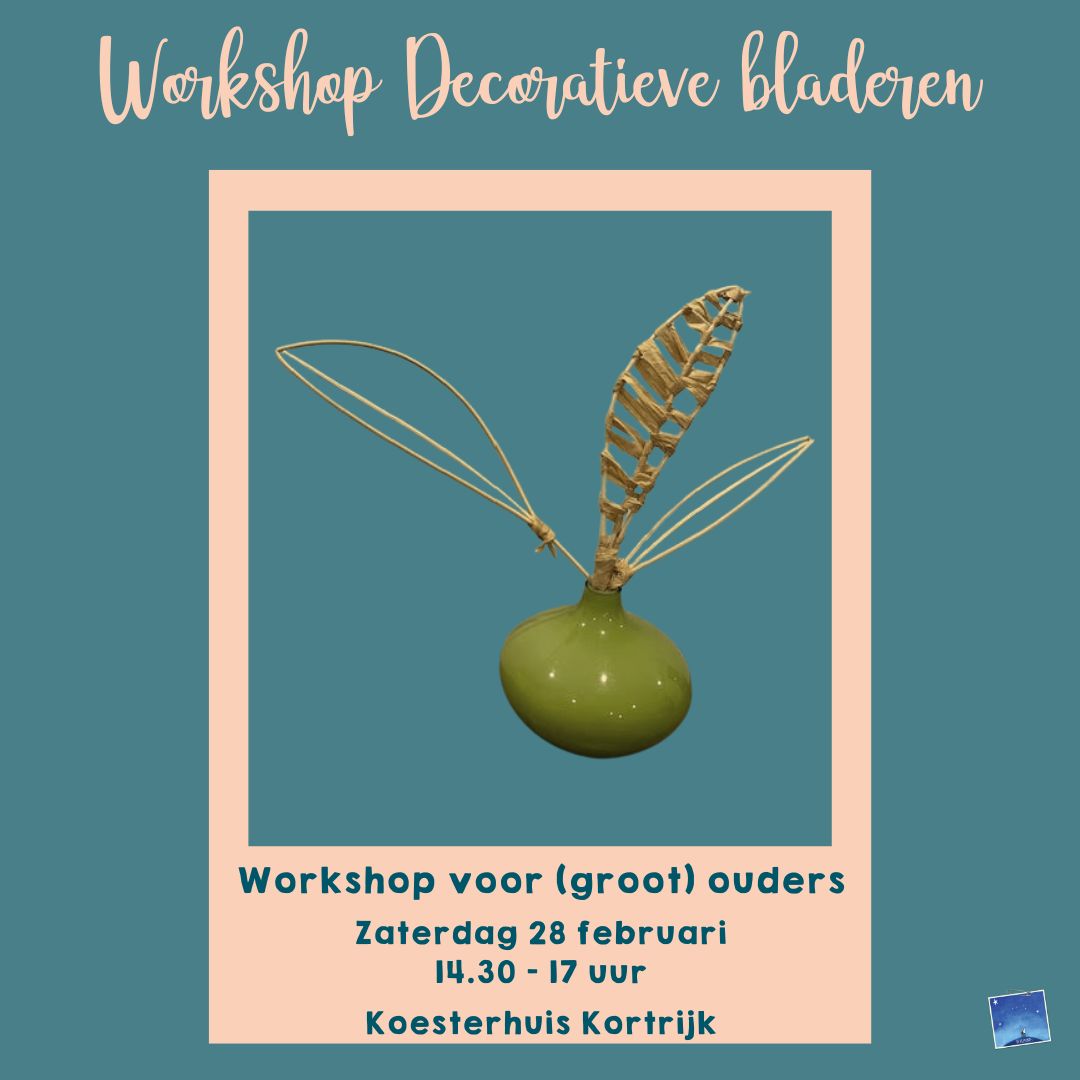 Workshop decoratieve bladeren