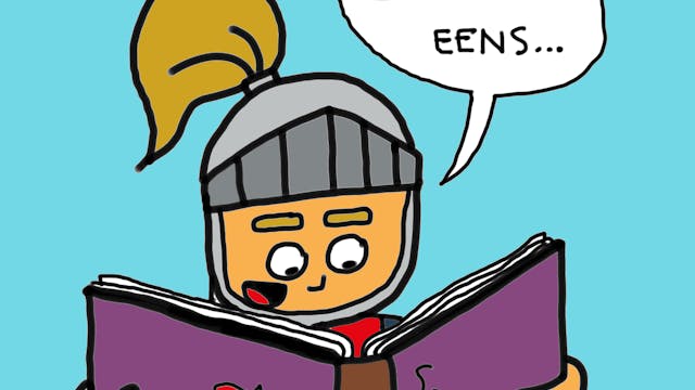 Ridder Kasper leest voor