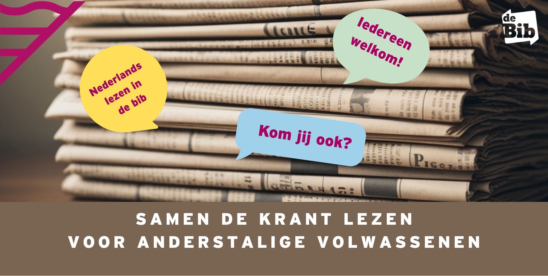 Samen de krant lezen