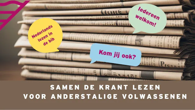 Samen de krant lezen