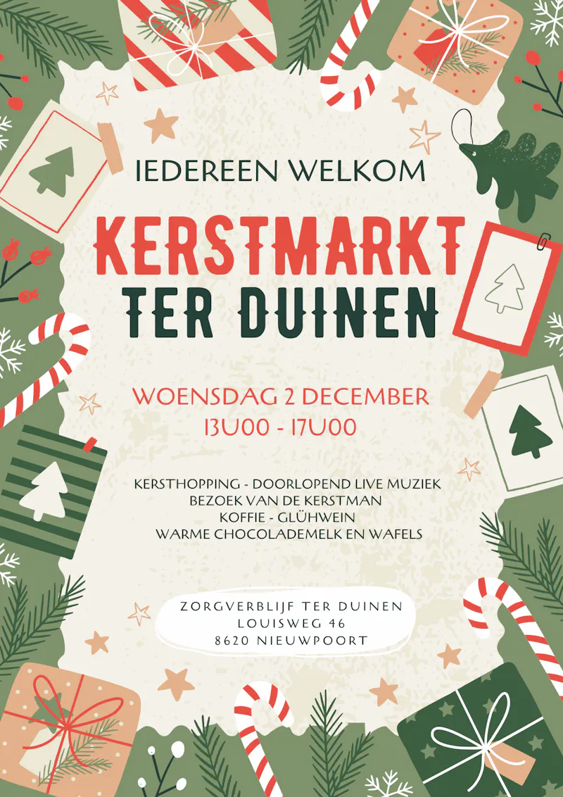 Kerstmarkt Zorgverblijf Ter Duinen
