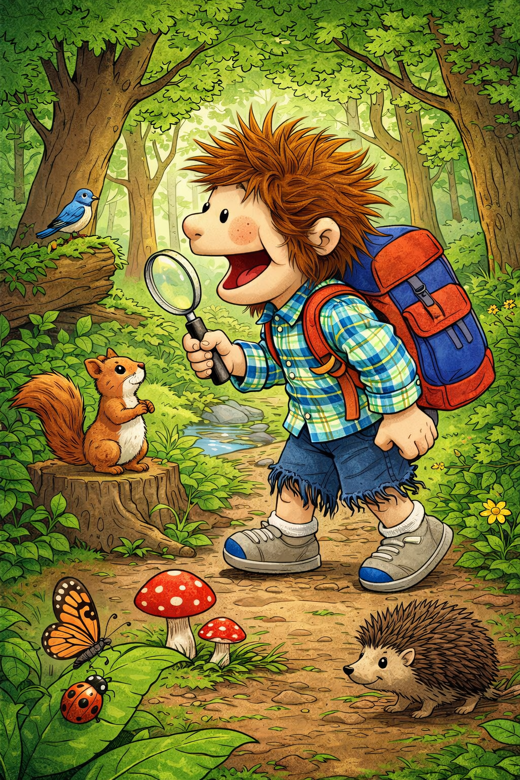 Fabian en de zintuigenrugzak