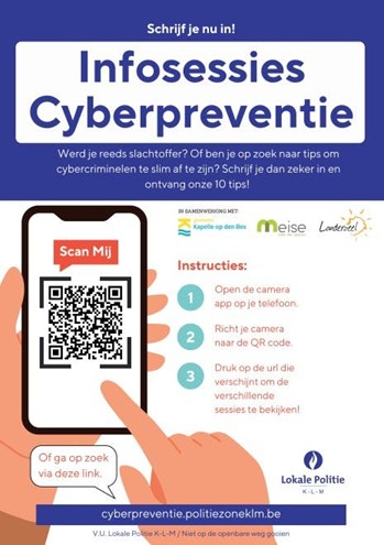 Infosessie Cyberpreventie politie K-L-M
