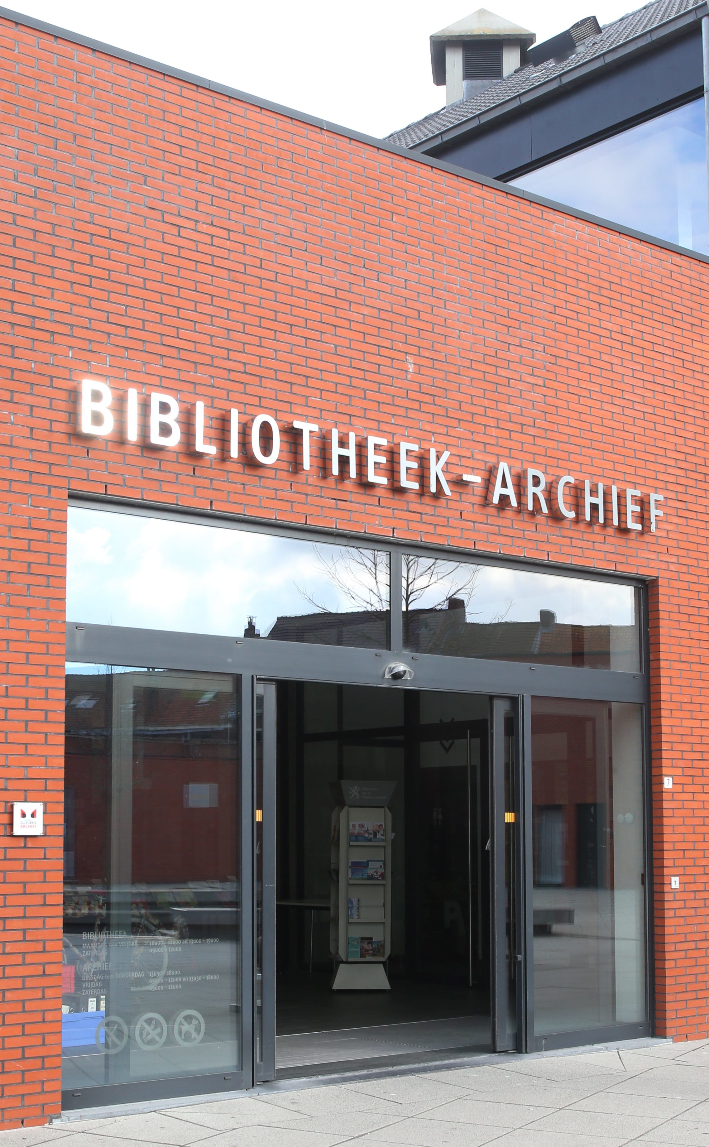 De bibliotheek Ieper