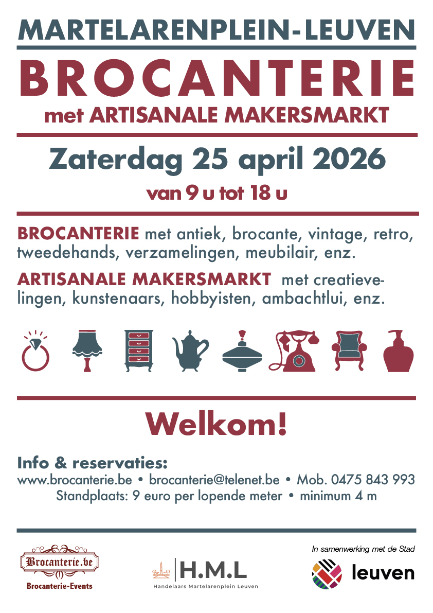 Brocanterie & Artisanale Makersmarkt - Leuven