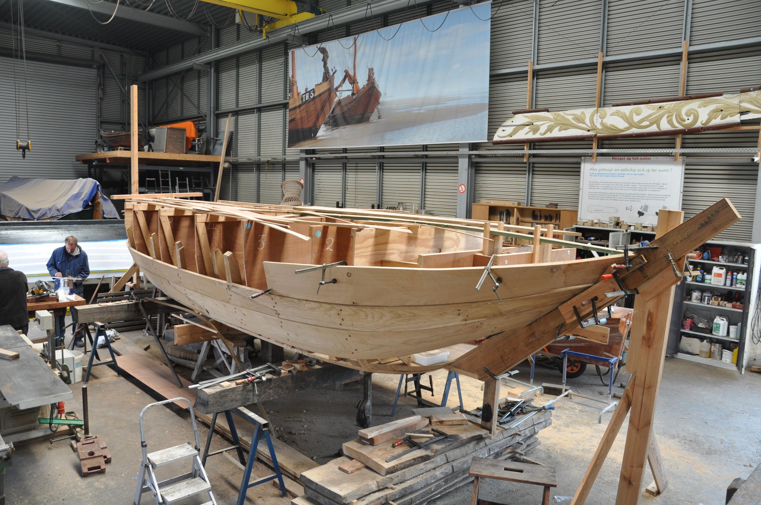 Tolerant restaureert oude Scheldeschepen en bouwt replica's van verdwenen schepen