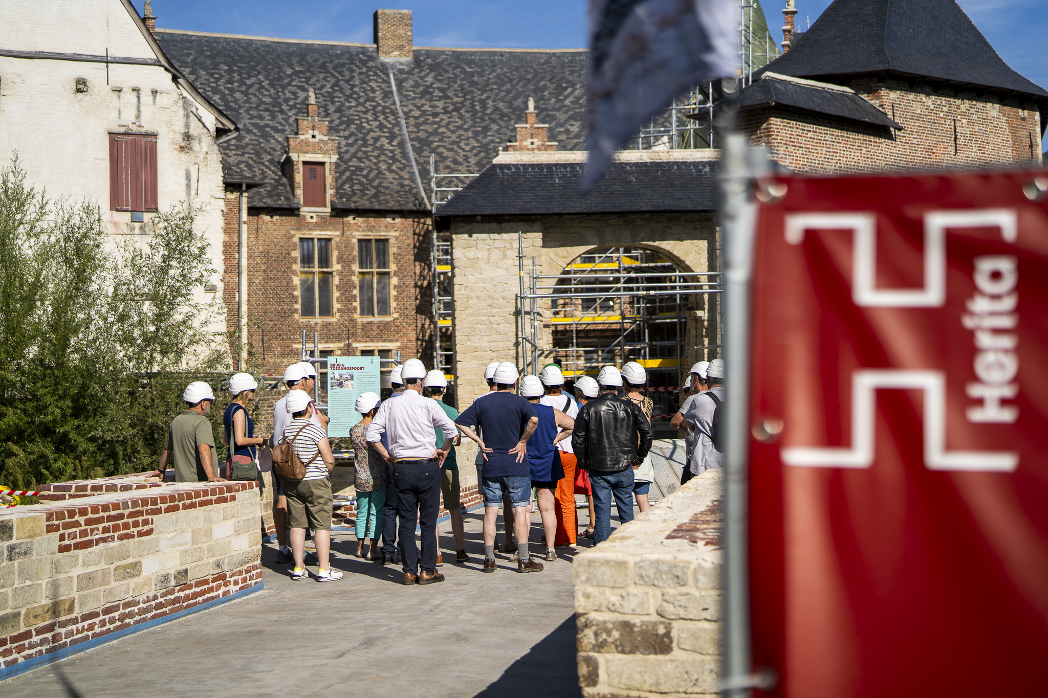 Restauratierondleiding Kasteel van Horst