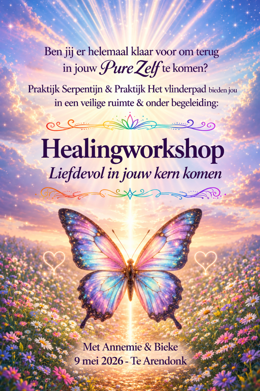 Healingworkshop -Liefdevol in jouw kern komen- 
