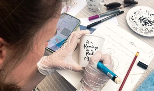 Ouder-kind workshop: Schilderen op porselein