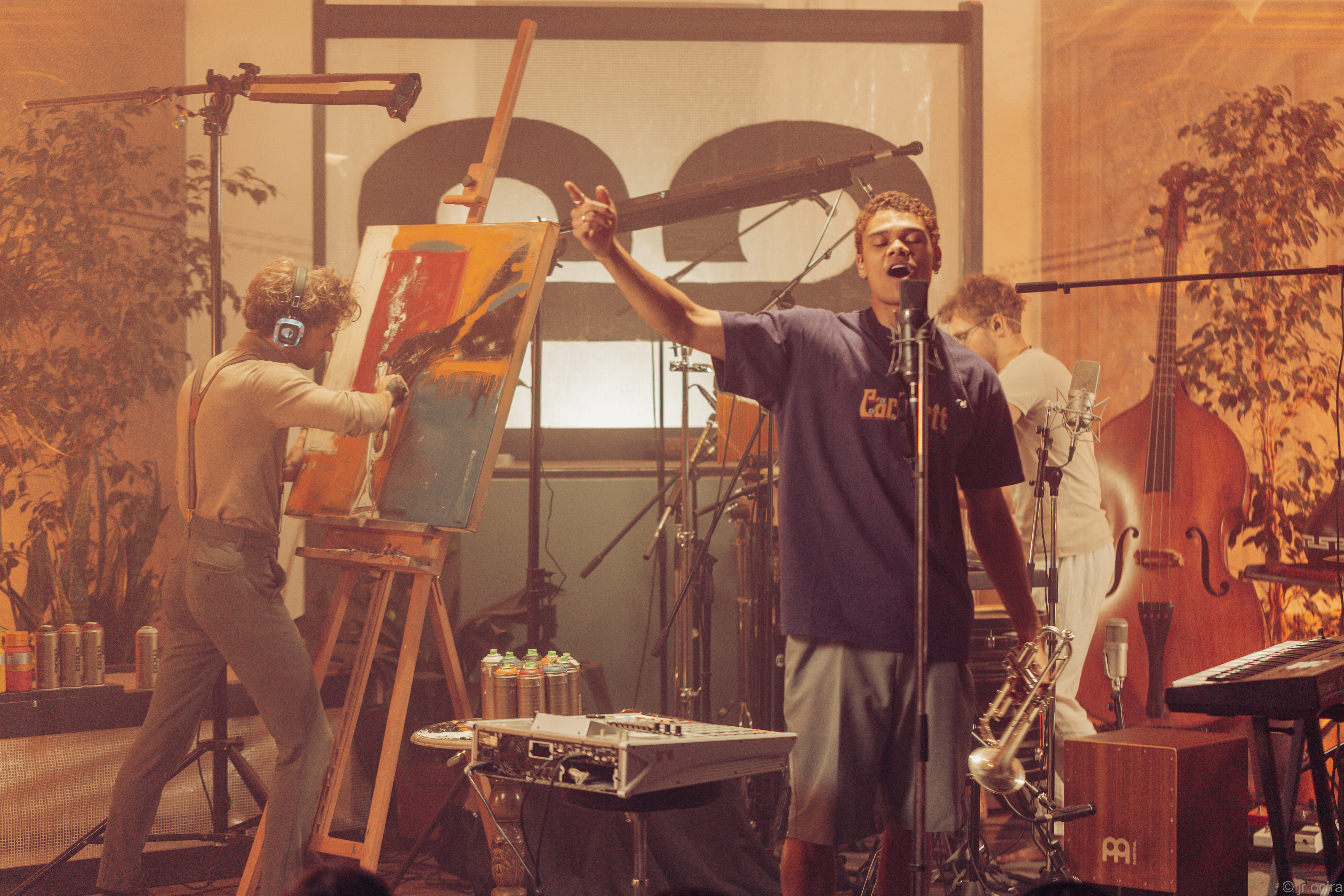 TROYxKoné, opname Looping Sessions