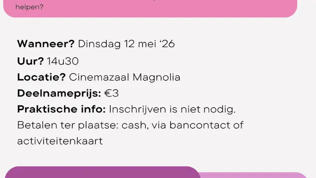 Webinar 'Kopzorgen bij 65-plussers: wat helpt écht?'