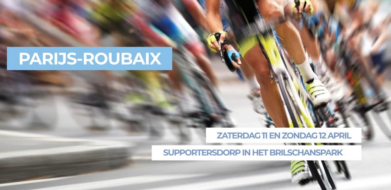 Deze wielerweek sluiten we af met de uitzending van deze klassieker op groot scherm. Zaterdag 11/04 : foodtrucks en springkastelen (12 tot 20u) Zondag 12/04 : wielerwedstrijd op groot scherm, foodtrucks, springskastelen (12 tot 20u)