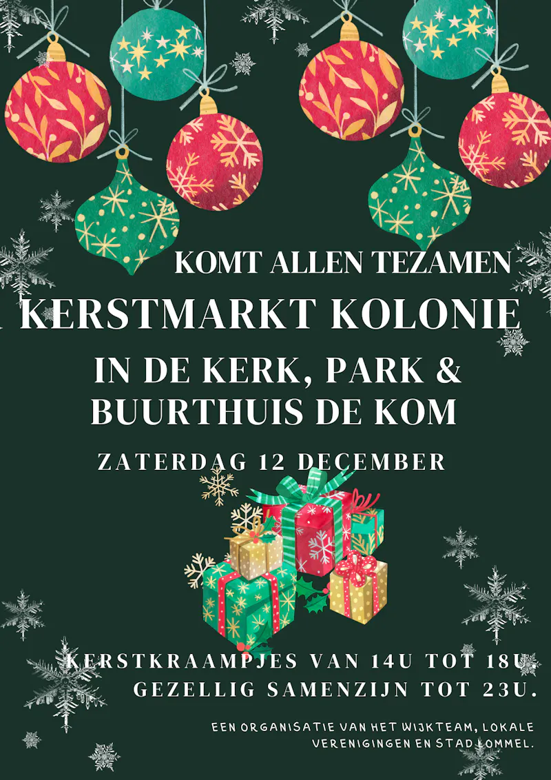 Kerstmarkt Kolonie