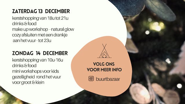 Buurt Bazaar wintereditie 2025