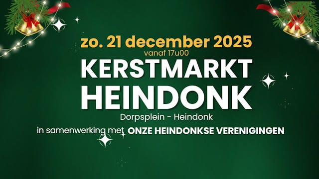 Kerstmarkt Heindonk 2025