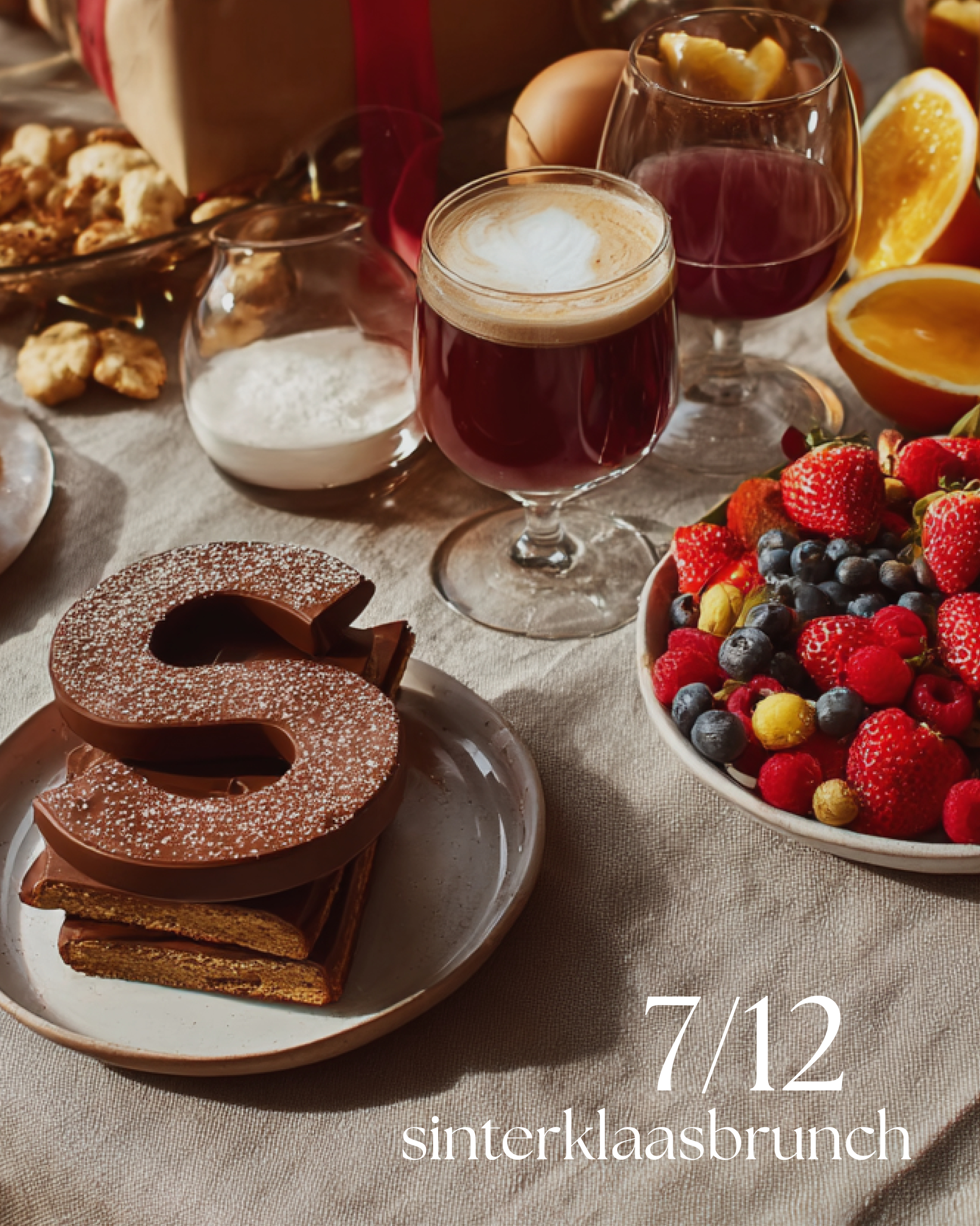 Sinterklaasbrunch met cadeaus