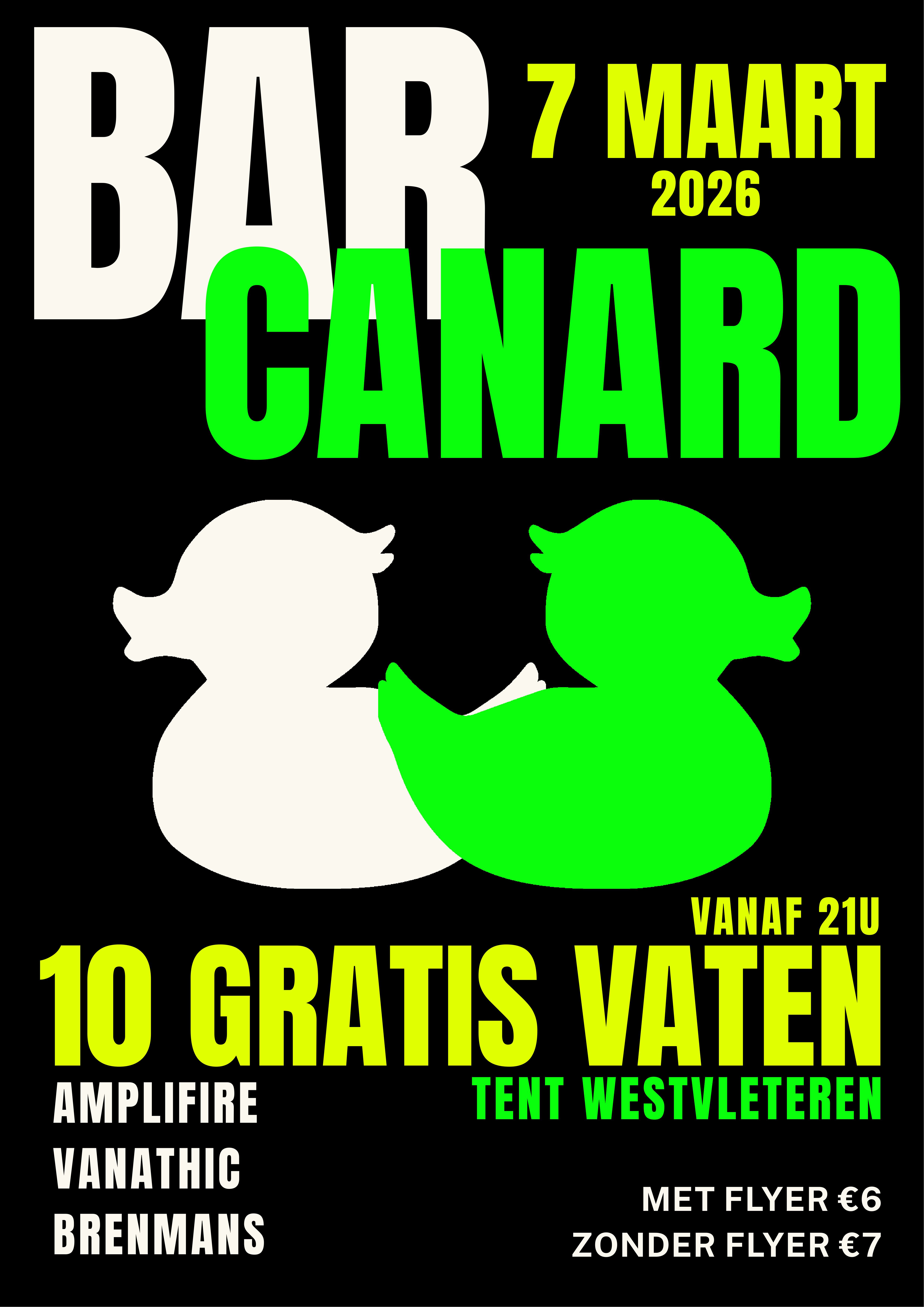 BAR CANARD affiche