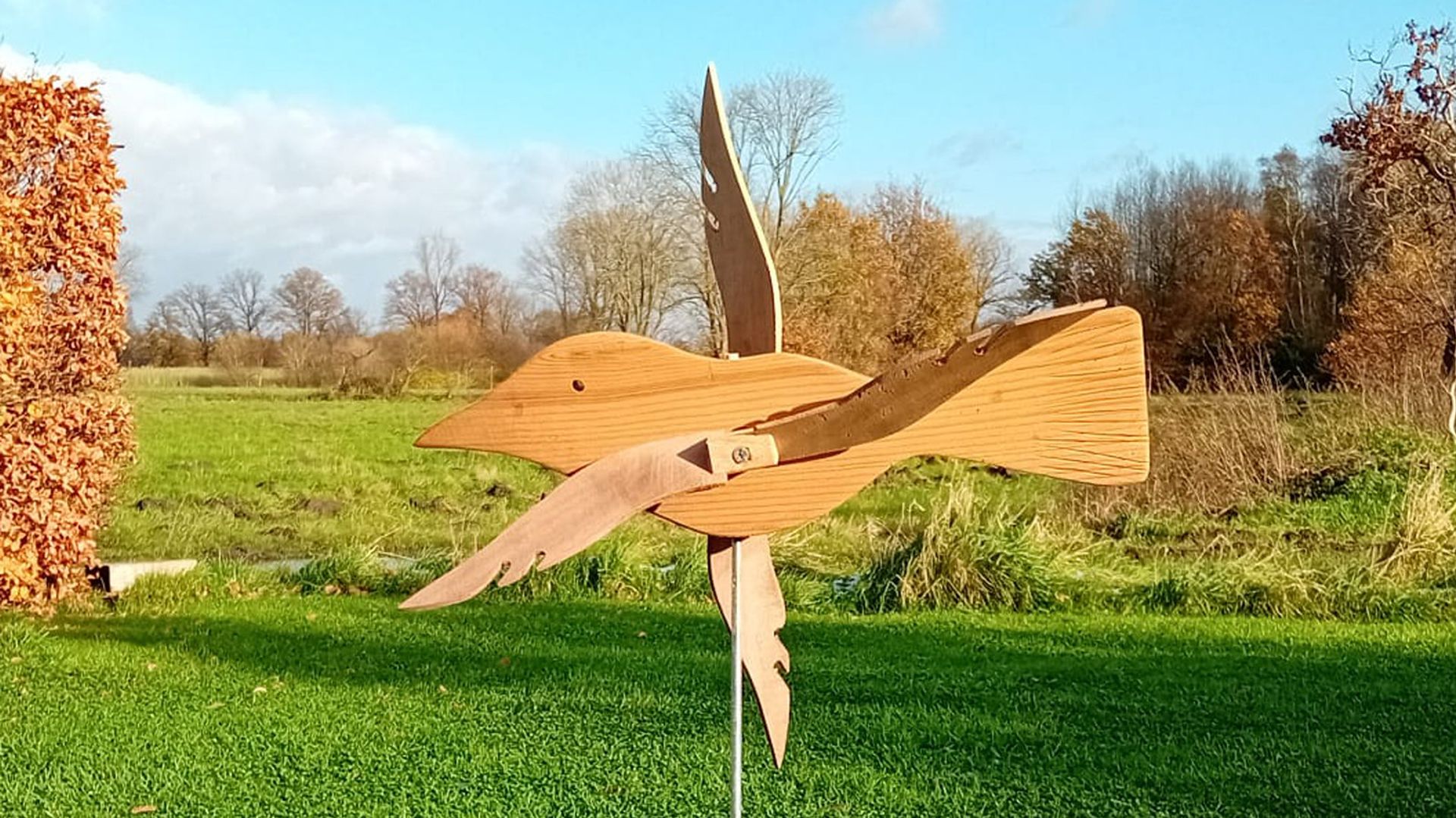 Maak zelf een windvogel - Benny Van Orshaegen