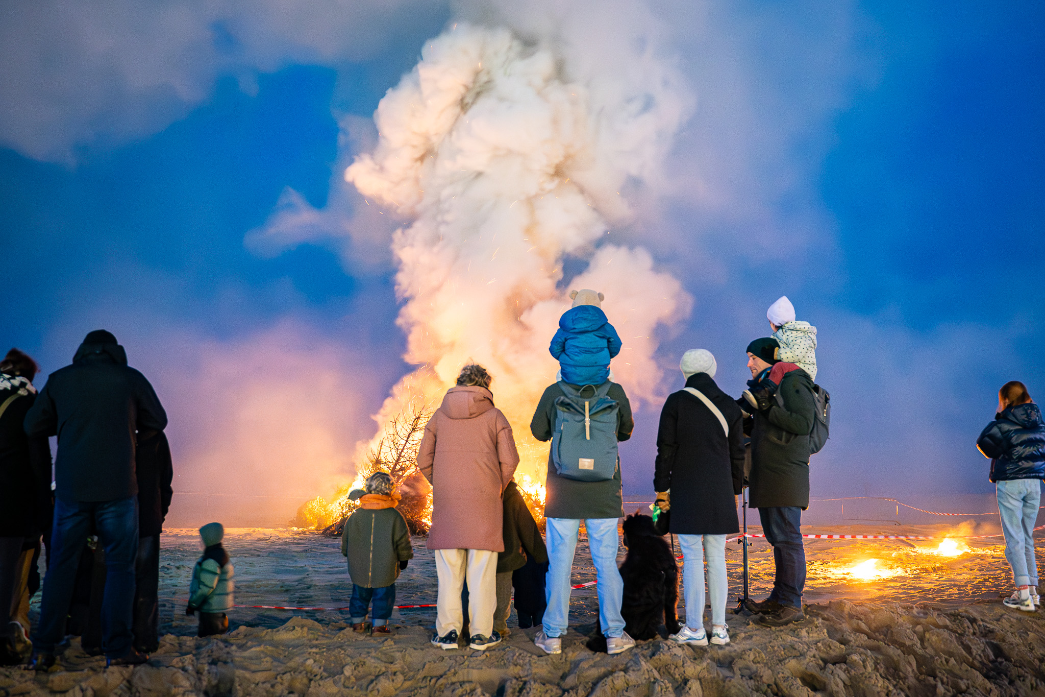 Kerstboomverbranding