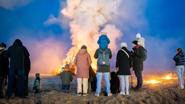 Kerstboomverbranding