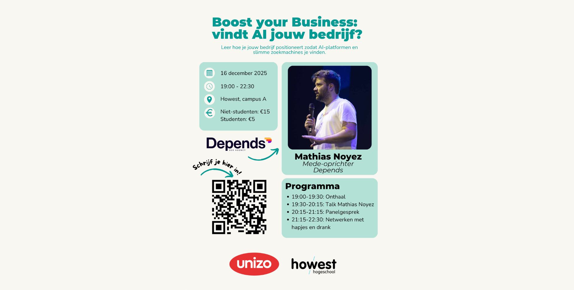 Affiche - Boost Your Business: vindt AI jouw bedrijf