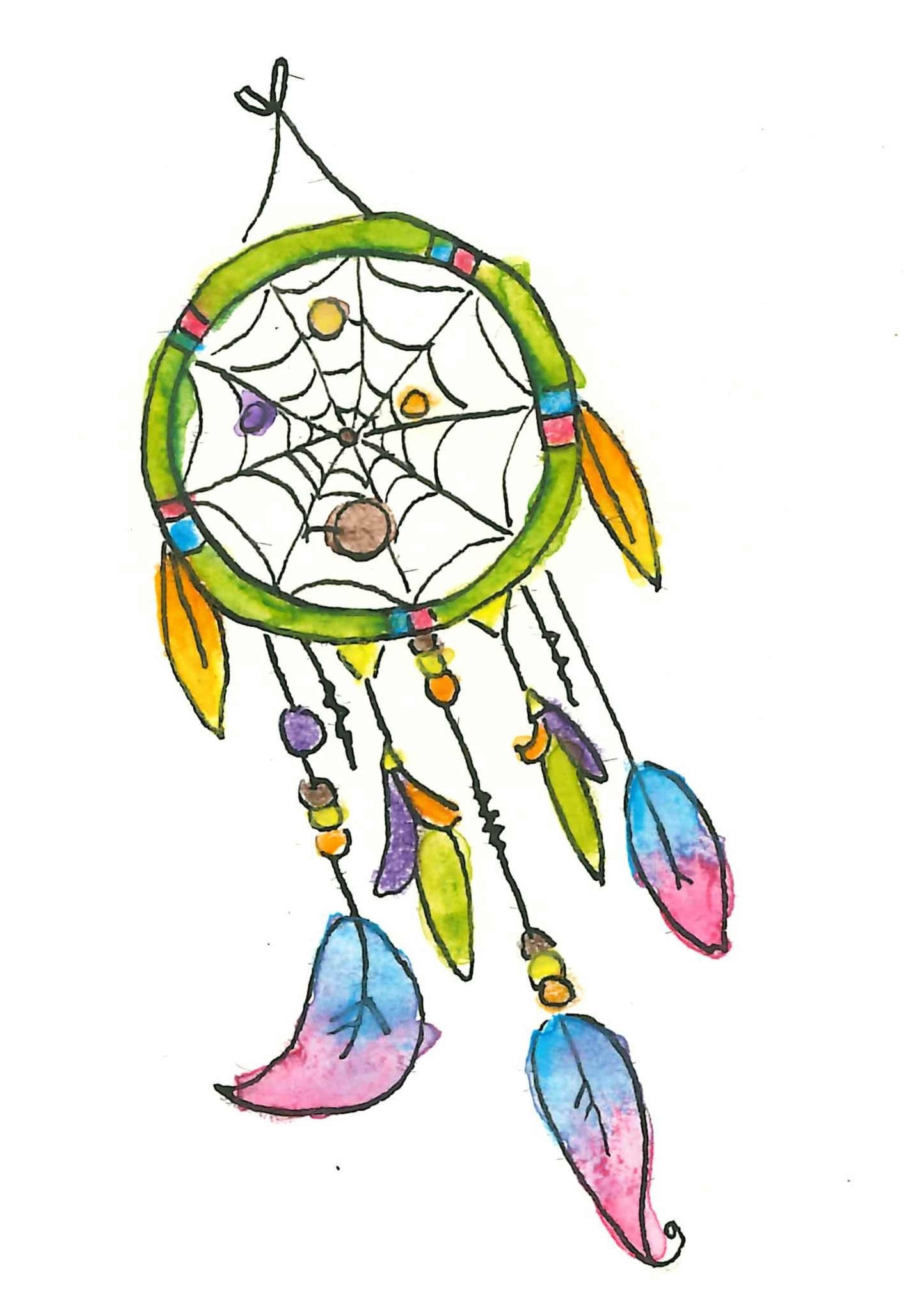 Zelf je eigen dromenvanger weven