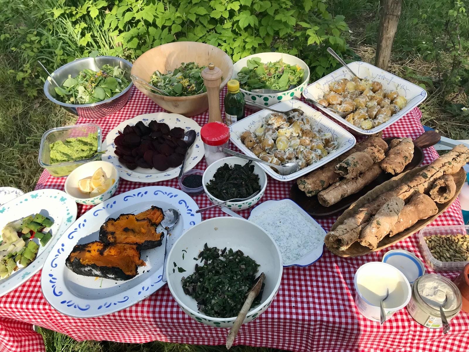 Hoe meer deelnemers, hoe meer verschillende gerechtjes er op de tafel verschijnen...