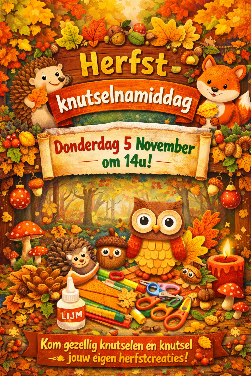 Herfst Knutselnamiddag