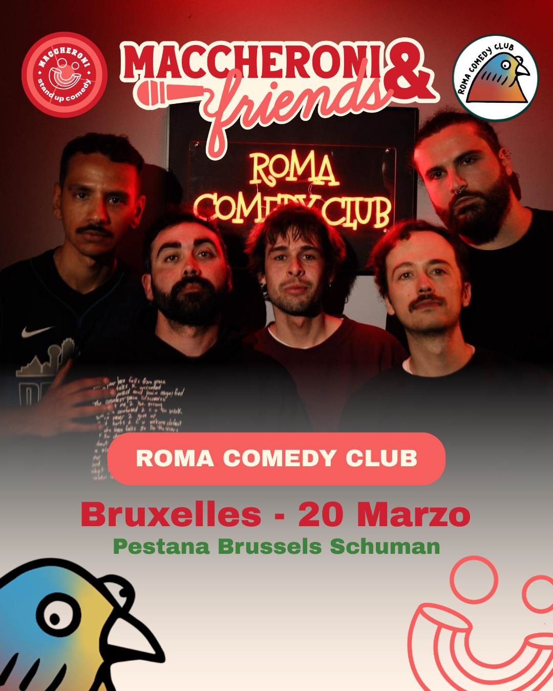MACCHERONI & Friends - Roma Comedy Club