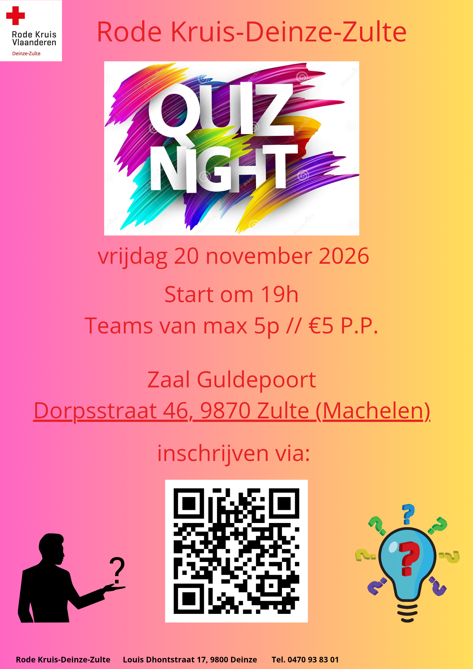 Affiche Quizavond