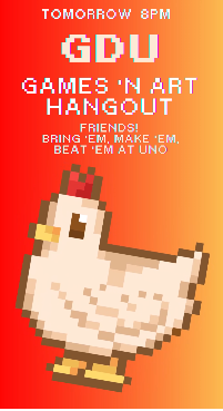 GDU Games 'n Art hangout