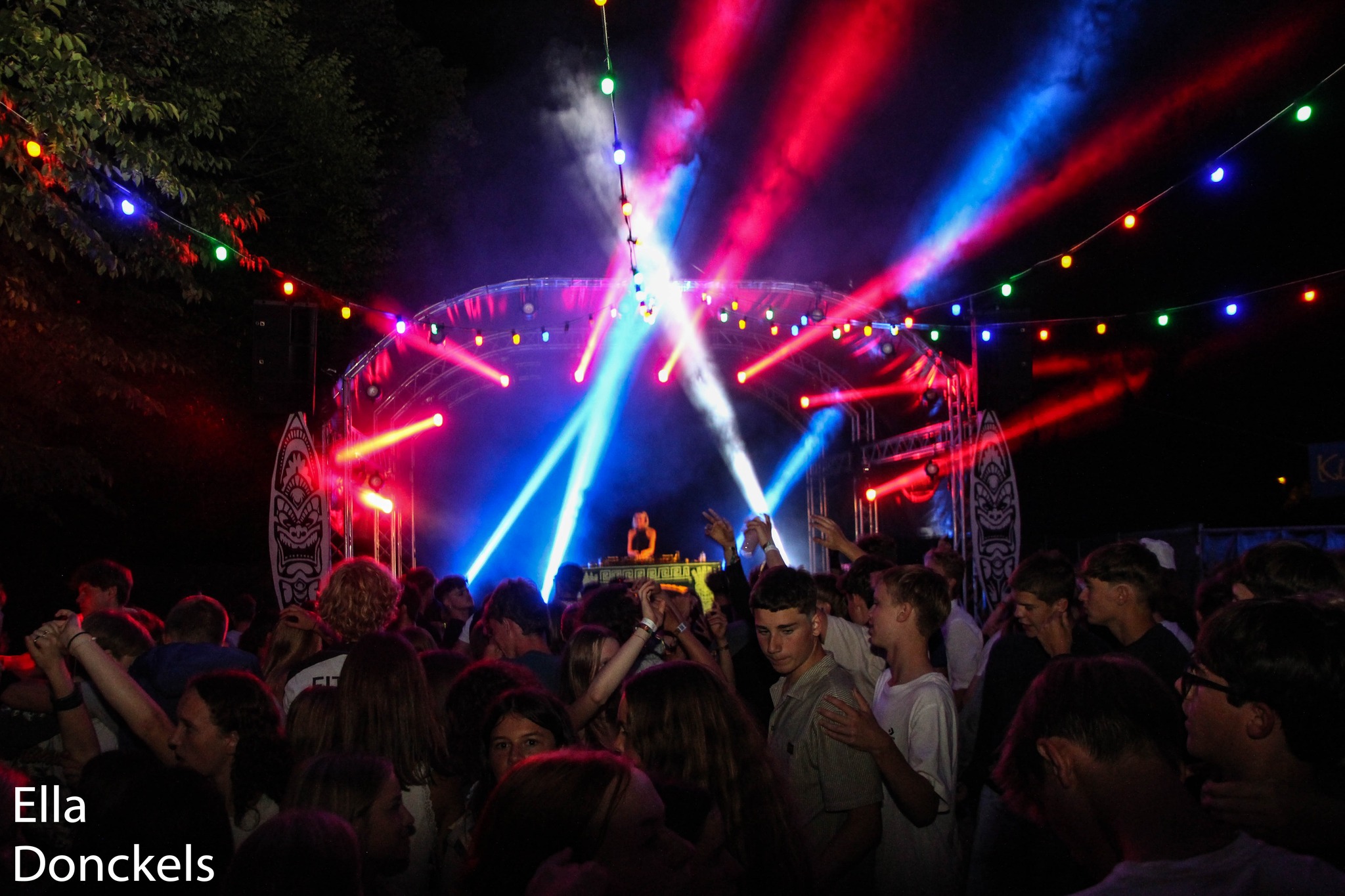 De Main Stage van Plage à Gogo