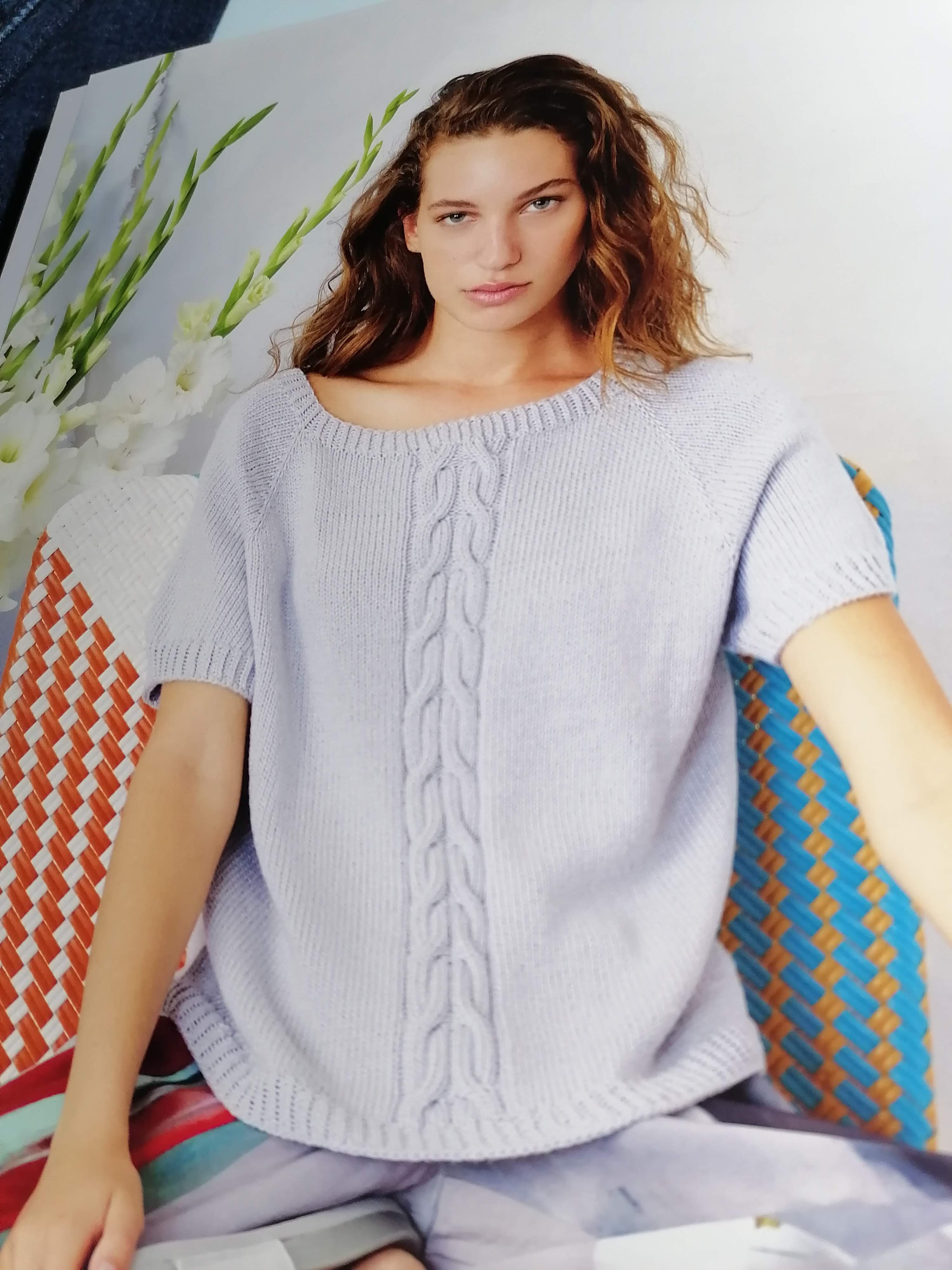 Breien van een Kabeltrui