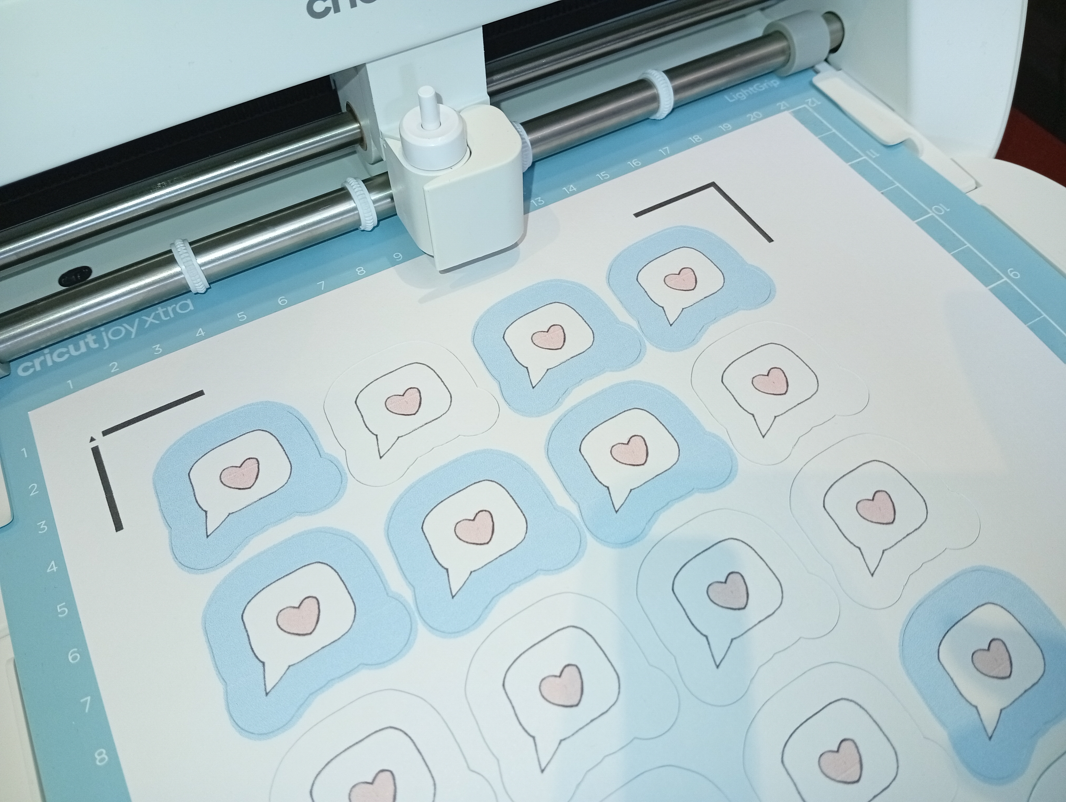 Plotter stickers maken STEM